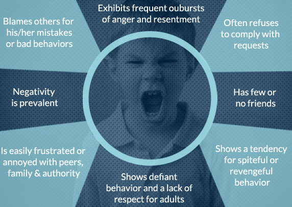 Describes features of ODD in children - Lilypud Consulting